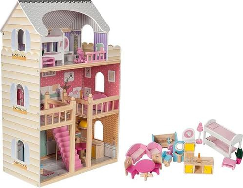 Mamabrum Groot poppenhuis SNELLE GRATIS LEVERING, Kinderen en Baby's, Speelgoed | Poppenhuizen, Nieuw, Poppenhuis, Verzenden
