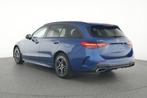 Mercedes-Benz C-Klasse 300 e Break AMG Line | Panoramisch Da, Auto's, Mercedes-Benz, Automaat, 4 cilinders, Blauw, Hybride Elektrisch/Benzine