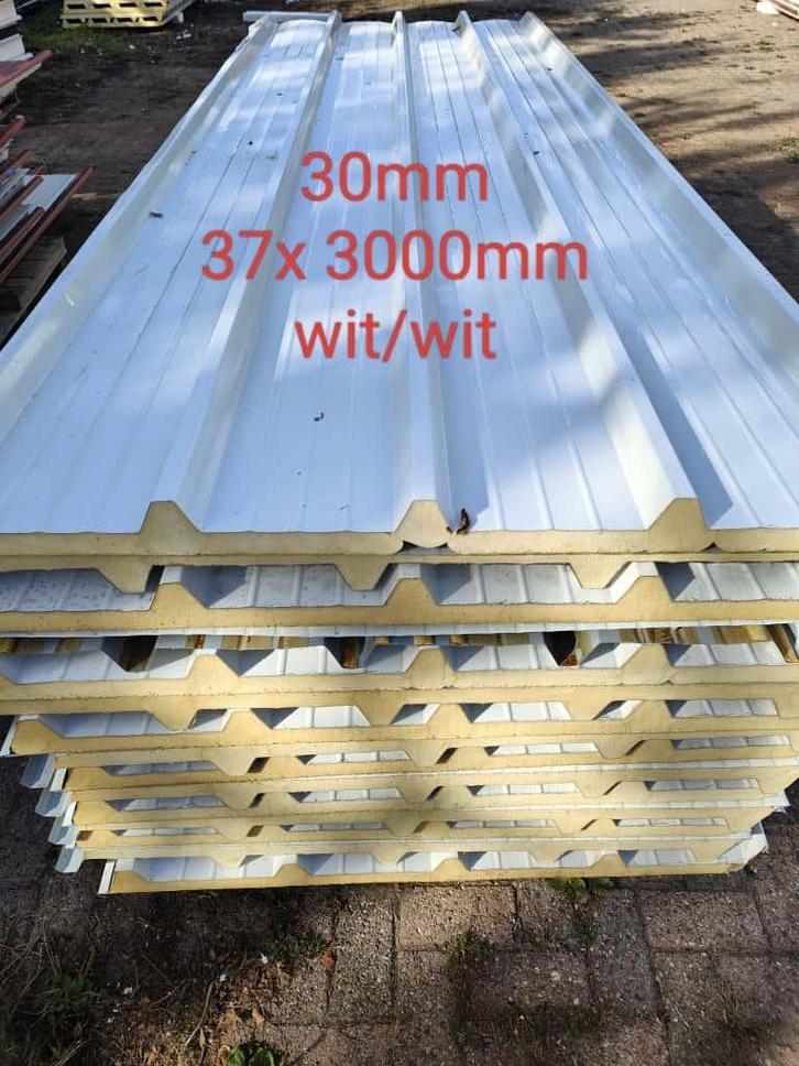 B-keus sandwichpanelen AANBIEDING, Doe-het-zelf en Bouw, Platen en Panelen, Nieuw, Overige materialen, 100 mm of meer, Ophalen