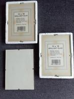 3 cadres photo en verre avec clips, Maison & Meubles, Enlèvement ou Envoi, Comme neuf