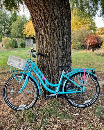 Bnb meisjes fiets 24 inch cargo fietskrat 7 versnellingen, Vitesses, 24 pouces, BNB, Enlèvement