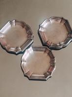 Zilveren 950/1000 boordjes, Frankrijk 19 eeuw, Ophalen of Verzenden, Zilver
