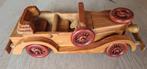 decoratieve houten auto, Ophalen