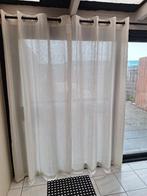 Gordijnen, Beige, Comme neuf, 100 à 150 cm, Enlèvement
