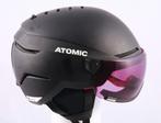 63 64 65 cm ski snowboard helm ATOMIC SAVOR VISOR ALL, Sport en Fitness, Gebruikt, Verzenden, Carve, Atomic