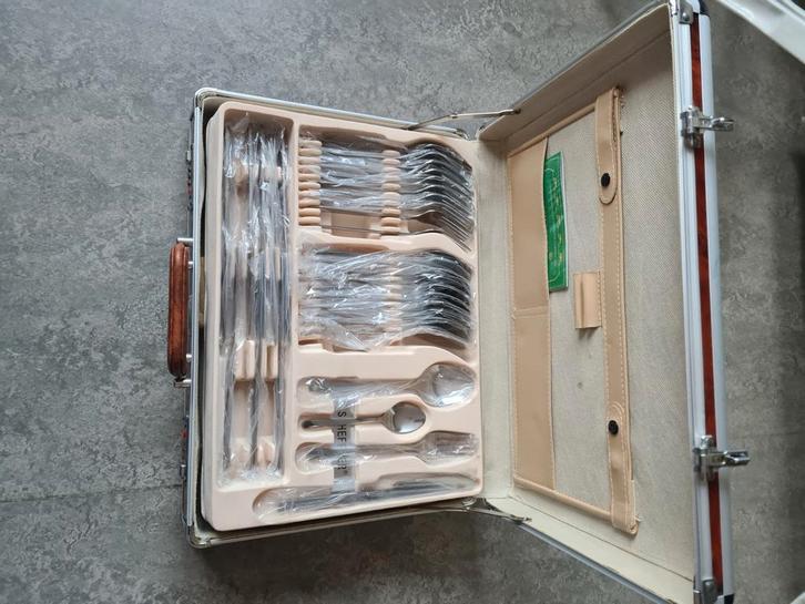 Scheffer bestekset in koffer, Huis en Inrichting, Keuken | Bestek, Bestekset, Ophalen