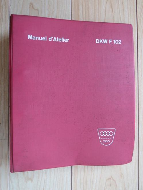 DKW F102 : Manuel d'atelier en français, Autos : Divers, Modes d'emploi & Notices d'utilisation, Enlèvement ou Envoi