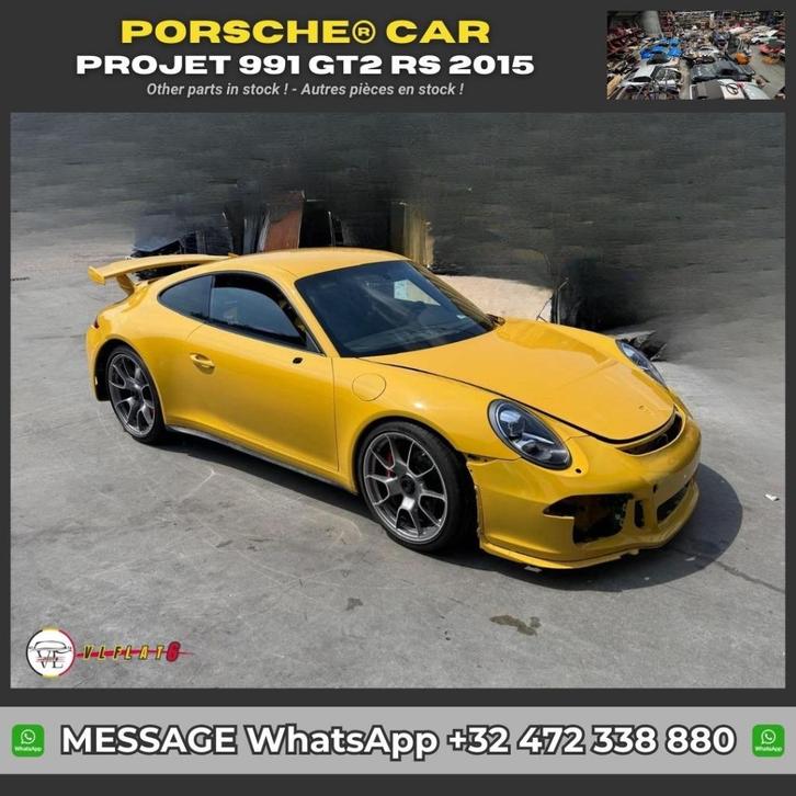 Caisse nue de Porsche 991 GT2 RS de 2015, Autos : Pièces & Accessoires, Autres pièces automobiles, Porsche, Utilisé, Enlèvement