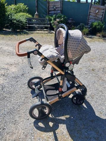 kinderwagen 3 in 1 combi, Autres marques, Poussette combi, Avec siège auto, Enlèvement
