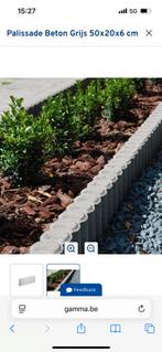 110m Borduren palissaden boordstenen, Tuin en Terras, Ophalen, Zo goed als nieuw, Border, Beton