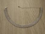 juweel choker met strasssteentjes, Ophalen, Zo goed als nieuw, Zilver, Met strass