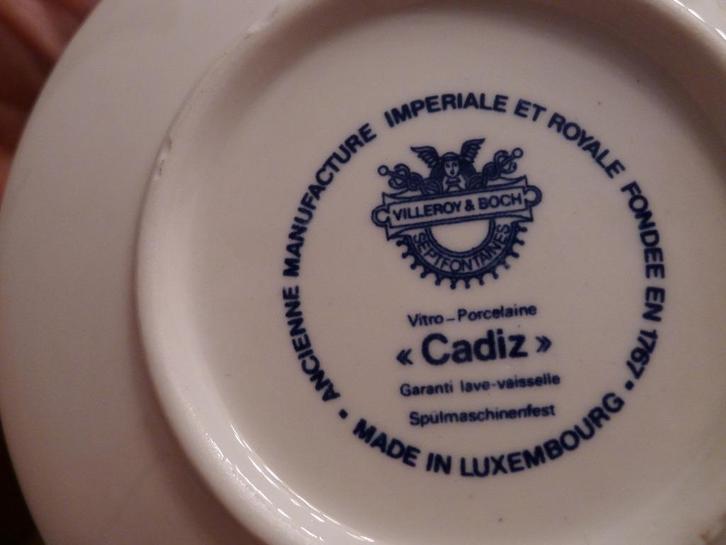 Villeroy & Boch koffieset model CADIZ, Antiek en Kunst, Antiek | Servies compleet, Ophalen of Verzenden
