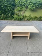 Vintage travertin salontafel, Ophalen, Gebruikt