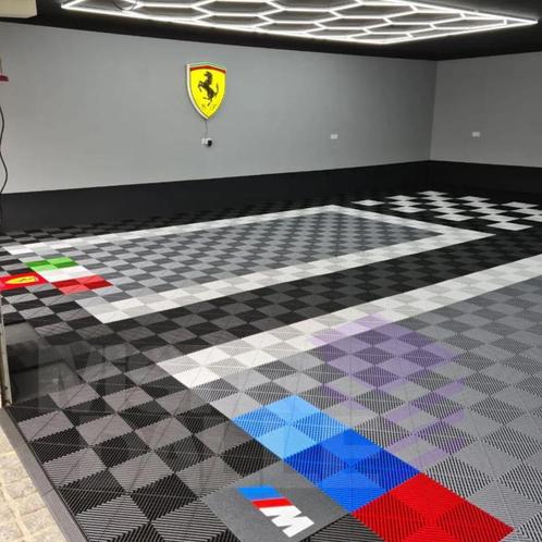 DALLES CLIPSABLES – ZONE MÉCANIQUE – LOOK DAMIER, Auto diversen, Tuning en Styling, Ophalen of Verzenden