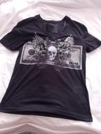 t-shirt S zwart, Ophalen of Verzenden, Zo goed als nieuw, Maat 46 (S) of kleiner, Zwart