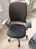Steelcase Leap V2 bureaustoel, Huis en Inrichting, Bureaustoelen, Ophalen, Zwart, Zo goed als nieuw, Bureaustoel