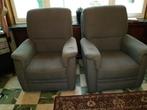 2 eenpersoons zetels, Ophalen, Gebruikt, Eenpersoons, Stof