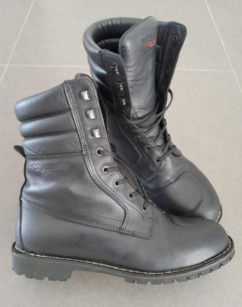 Stylmartin Indian hoge motorschoenen - Zwart - Maat 44, Motoren, Kleding | Motorkleding, Laarzen, Heren, Tweedehands, Ophalen of Verzenden