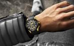 Montre Aeromeister Mundo AM6105, Handtassen en Accessoires, Horloges | Heren, Overige merken, Verzenden, Polshorloge, Overige materialen