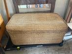 Vintage rotan kist, Ophalen, Overige materialen, 100 tot 150 cm, Zo goed als nieuw