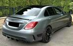 PRACHTIGE MERCEDES C63S 4.0 V8 PRACHTIGE CONFIGURATIE!, Auto's, Automaat, Berline, USB, Bruin