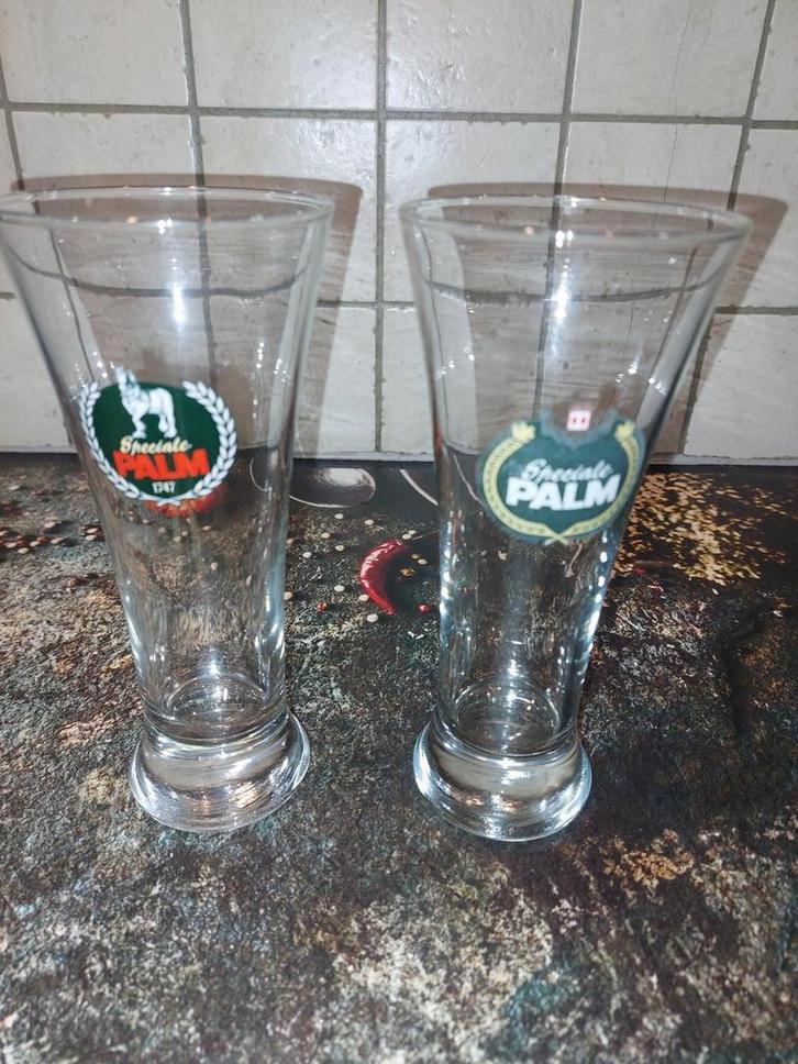 Palm verschillende fluitjes glazen, Verzamelen, Biermerken, Zo goed als nieuw, Glas of Glazen, Palm, Ophalen of Verzenden