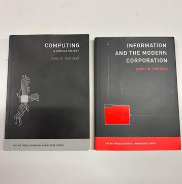 2x boek Computing concise, Information modern corporation