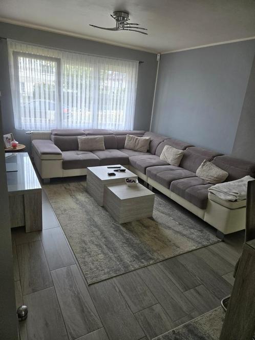 Canapé, Huis en Inrichting, Zetels | Zetels, Gebruikt, Hoekbank, Vierpersoons of meer, 300 cm of meer, 75 tot 100 cm, Stof, Ophalen