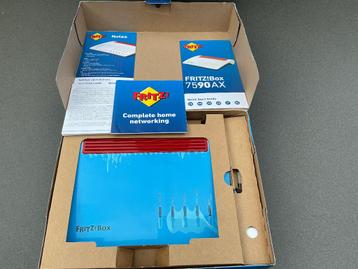 fritz box 7590 ax v2 wifi 6 mesh edition open doos2  beschikbaar voor biedingen