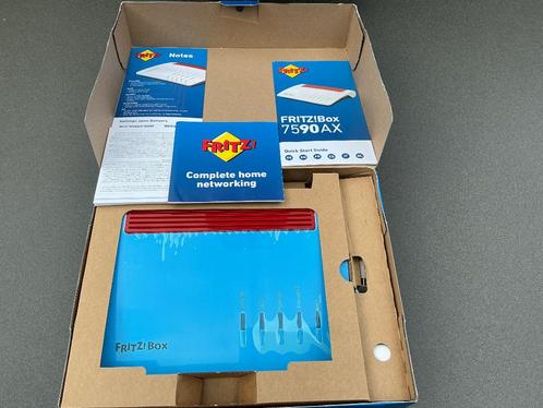 fritz box 7590 ax v2 wifi 6 mesh edition open doos2, Computers en Software, Routers en Modems, Nieuw, Router met modem, Ophalen of Verzenden