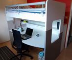 Lit mezzanine incl. placards, escaliers et balustrade, Enlèvement, Comme neuf