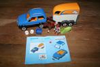 playmobil set 5223 auto met paardenaanhanger, Ophalen of Verzenden, Gebruikt, Complete set