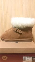 Nieuwe Minnetonka P. 41 skischoenen, Beige, Snowboots, Nieuw, Ophalen of Verzenden