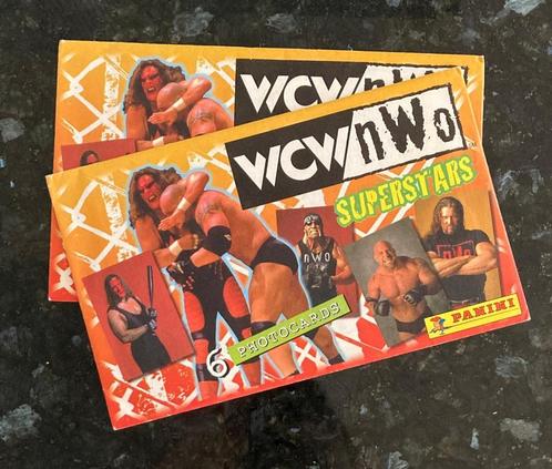 Panini 1998 - WCW/NWO Superstars-fotokaarten - verzegelde ve, Verzamelen, Sportartikelen en Voetbal, Nieuw, Poster, Plaatje of Sticker