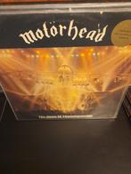 lp- motorhead - no sleep til hammersmith - gold/yellow vinyl, Ophalen of Verzenden, Gebruikt