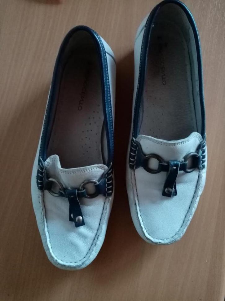 Novocento Medicomfort wit blauw leren loafers mocassins , 39, Vêtements | Femmes, Chaussures, Comme neuf, Sabots, Blanc, Enlèvement ou Envoi
