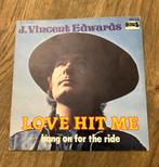 J. Vincent Edwards - Love hit me, Ophalen of Verzenden, Gebruikt