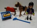 Playmobil ruiter met paard, Ophalen of Verzenden, Zo goed als nieuw, Los Playmobil