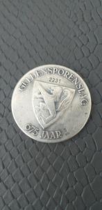 Guldensporenslag /Medaille-Zilver 950., Ophalen of Verzenden, Zilver
