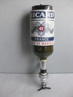 Bouteille Ricard de 2,0L et 45% d'Alcool - Distributeur de b, Collections, Verres et Verres à shot, Utilisé, Enlèvement ou Envoi