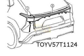 Toyota BZ4X (11/22-) achterlicht Rechts origineel! 815514229