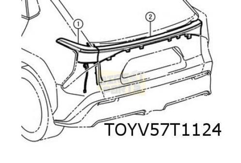 Toyota BZ4X (11/22-) achterlicht Rechts origineel! 815514229, Auto-onderdelen, Verlichting, Toyota, Nieuw, Verzenden