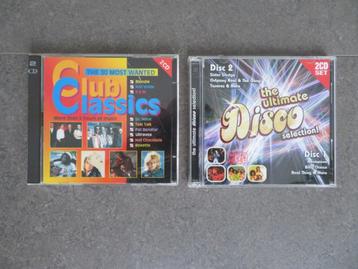 4 compilatie CD’s (pop-disco)