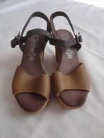 dames schoenen maat 36, Bruin, Nieuw, Sandalen of Muiltjes, Ophalen of Verzenden