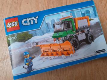 Lego City 60083, La Déneigeuse, Enlèvement ou Envoi, Comme neuf, Lego