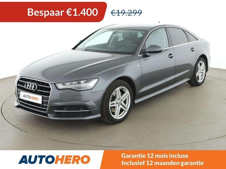 Audi A6 2.0 TDI Ultra (bj 2017, automaat), Auto's, Audi, Te koop, A6, ABS, Airbags, Airconditioning, Bluetooth, Boordcomputer