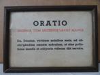 Prière latine antique pour le prêtre Oratio dicenda cum 1900, Antiquités & Art, Enlèvement ou Envoi