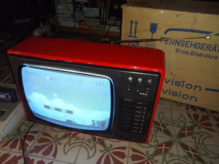 Tv cathodique Crt Ancienne télévision vintage tele retro, TV, Hi-fi & Vidéo, Télévisions, Enlèvement ou Envoi