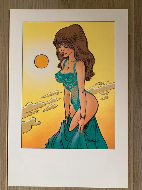 FRANÇOIS WALTHÉRY – PORTFOLIO “POILS À GRATTER” (1993), Antiek en Kunst, Kunst | Litho's en Zeefdrukken, Verzenden
