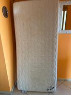 Lit 1 personne + matelas, Maison & Meubles, Ancien, 90 cm, Brun, Enlèvement